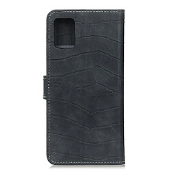 Avis Wewoo Housse Coque Pour Galaxy A51 Crocodile Texture en cuir à rabat horizontal avec support et fentes cartes et portefeuille noir