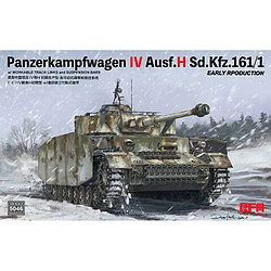 Rye Field Model Maquette Char Panzerkampfwagen Iv Ausf.h Sd.kfz.161/1 Early Production