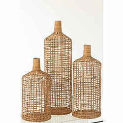 Avis Paris Prix Lot de 3 Vases Déco Bambou 80cm Naturel