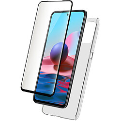 Pack Xiaomi Redmi Note 10/10s Coque Transparente + Verre trempé Bigben