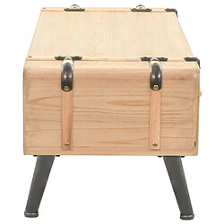 Acheter Maison Chic Meuble TV scandinave - Banc TV pour salon 110x33x35 cm Bois de sapin massif -MN54296