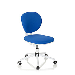 Chaise pour enfant / Chaise de bureau pour enfant KID VIVO Tissu Bleu hjh OFFICE pas cher