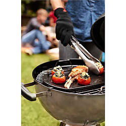 Plaque de cuisson en céramique Weber 40,6x21,8x3 cm accessoire de barbecue polyvalent avec surface antiadhésive pas cher