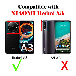 Acheter Htdmobiles Coque pour Xiaomi Redmi A3 / Poco C61 4G - housse etui silicone gel fine 360 integrale (avant et arriere) + verre trempe - TRANSPARENT