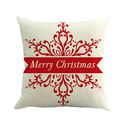 Avis P94 4PCS 45 * 45cm Christmas Christmas Blanc Motif Embrasser Taie d'oreiller Holiday Home Decoration Taie d'oreiller Sofa Coussin Coussin Coussin