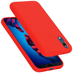 Cadorabo Coque Huawei P20 Etui en Rouge