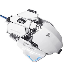 Combaterwing [ Souris Gaming ] 4800 DPI Dernière Optique USB Souris Gamer Ailes de Combattant avec 10 Programmables Boutons Souri...