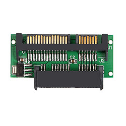 1.8 '' Micro Sata 16 Broches 7 + 7 + 2 Ssd 3v à 2.5 '' 22 Broches Sata 5v Adaptateur Carte Fiche