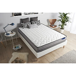 ACTISOM Matelas ACTIMEMO 90x190cm 2 faces à MÉMOIRE DE FORME 3zones de confort pas cher