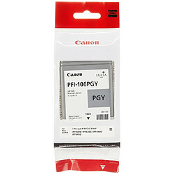 Cartouche d'encre originale Canon PFI-106 PGY Gris