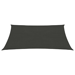 ComfortXL Voile D'ombrage 160 G/m² Anthracite 2x2,5 M Pehd