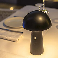 NEWGARDEN Lampe de jardin sur batterie Shitake noir.