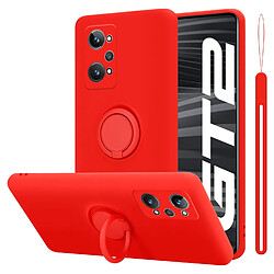 Cadorabo Coque Realme GT 2 / GT Neo 2 / GT Neo 3T Etui en Rouge