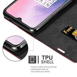 Cadorabo Coque OnePlus 7 Etui en Rouge pas cher