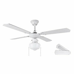 Ventilateur de Plafond avec Lumière Orbegozo CL04105B Blanc 50 W Ø 105 cm