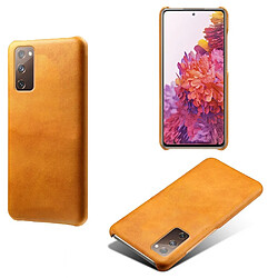 Coque en TPU + PU orange pour votre Samsung Galaxy S20 FE/S20 FE 5G