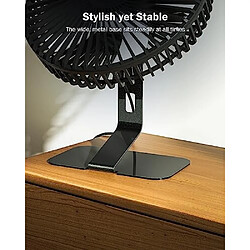 Acheter Ventilateur de bureau USB SLENPET 6 pouces, 4 vitesses, Ultra silencieux, 90? Réglage pour un Meilleur Refroidissement, Mini Ventilateur de Table de Bureau Puissant Portable, Petit Ventilateur Personnel