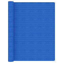 vidaXL Tapis de tente 250x500 cm Bleu