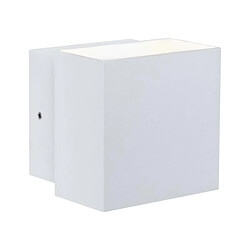 Paulmann Applique murale LED en saille Cybo carrée 2x3 W blanc 100x100 mm