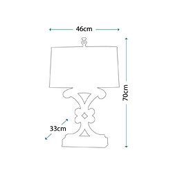 Acheter Elstead Lighting Lampe de table Westwood Noir patiné