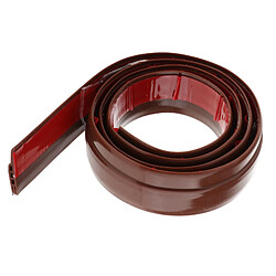 Coupe-froid Adhésif Sous Le Pare-brise De Porte Marron 28mm 1yd