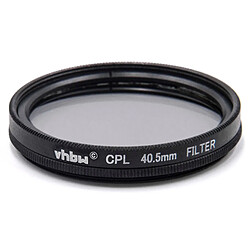 Vhbw Filtre CPL-Pol universel 40.5mm Appareil photo Canon Casio Pentax Olympus Panasonic Sony Nikon Ricoh Sigma Tamron Samsung Fujifilm Agfa Minolta Kodak