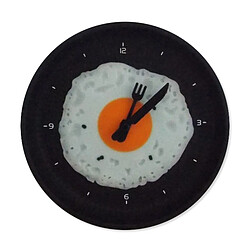 Avis Totalcadeau Horloge murale casserole avec œuf au plat poêle cuisine