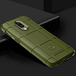 Avis Wewoo Coque Housse en silicone à couverture totale pour protection antichoc pourOnePlus 6T (vert armée)