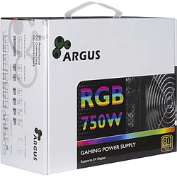 Avis Intertech ARGUS Alimentation ATX Modulaire 750W - LED RGB 80+ Gold