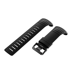 Acheter Wewoo Bracelet pour montre connectée Smartwatch avec en silicone Suunto Core noir