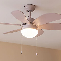 Ventilateur de Plafond avec Lumière Cecotec EnergySilence Aero 3600 Vision Full Lila 50 W