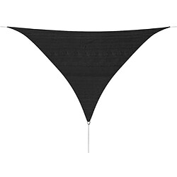 Helloshop26 Parasol en pehd triangulaire 3,6 x 3,6 x 3,6 m anthracite 02_0008592