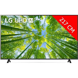 LG TV LED 4K 217 cm 86UQ80006LB