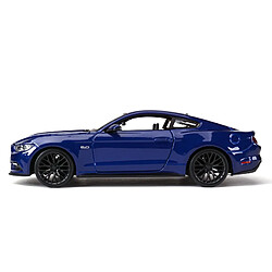 Avis Universal 1: 24 2015 Ford Mustang GT Coupe Statique Voiture Moulée Collection Modèle Voiture Jouet | Voiture Jouet Moulée sous Pression (Bleu)