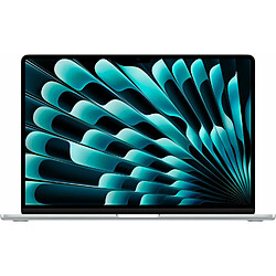 Apple MacBook Air Ordinateur portable 38,9 cm (15.3') Apple M M3 8 Go 256 Go SSD Wi-Fi 6E (802.11ax) macOS Sonoma Argent