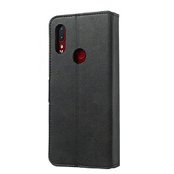 Avis Wewoo Coque Souple Pour Xiaomi Redmi Note 7 / Note 7 Étui en cuir à rabat avec boucle fentes portefeuille et porte-cartes Noir