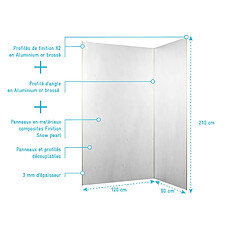 Acheter Aurlane Kit panneaux pierre et profile