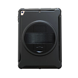 Avis Coque en TPU Rotatif sur 360 degrés avec béquille et dragonne réglable noir pour votre Apple iPad 9.7 (2018)/9.7 (2017)/Air/Air 2/ Pro 9.7 (2016)