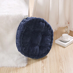 Avis Coussin De Chaise En Coton Circulaire Pad Home Car Bistro Dining Pad De Coussin De Siège Bleu