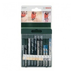 BOSCH Accessoires - set 10 lames scie sauteuse -