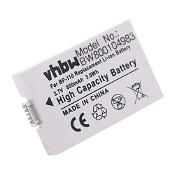 vhbw batterie compatible avec Canon Legria HF R205, HF R206, HF R26 appareil numérique camescope (800mAh, 3,7V, Li-Ion) avec puce d'information