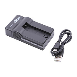 vhbw chargeur Micro USB avec câble pour appareil photo batterie Konica Minolta NP-700