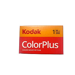 KODAK Pack 1 x Pellicule Kodak Color Plus 200 ISO - Format 135 - 35 mm - 36 poses - Multicolore