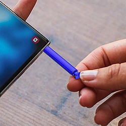 S Pen Original Samsung Note 10 et 10 Plus Stylet Bluetooth EJ-PN970BLE Bleu pas cher