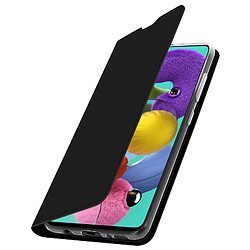 Housse Samsung Galaxy A51 Étui Folio Porte-carte Support Vidéo Dux Ducis noir