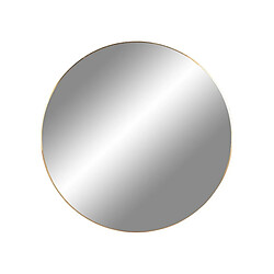 EPIKASA Miroir avec Cadre Jersey, Argent, Métal, 60x60x0,5 cm