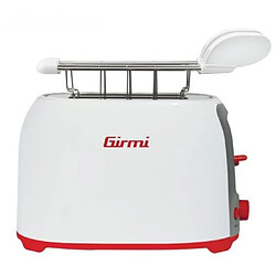 Girmi TP10 grille-pain 2 part(s) Rouge, Blanc 750 W