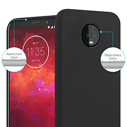 Cadorabo Coque Motorola MOTO Z3 PLAY Etui en Noir pas cher