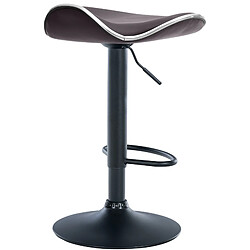 Acheter Non Tabouret de bar Shanghai simili cuir noir