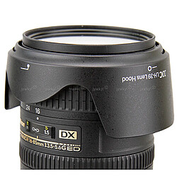 Acheter Parasoleil Pare-Soleil pour Objectif Nikon AF-S DX Nikkor 16-85mm f/3.5-5.6G ED VR Lens HB-39